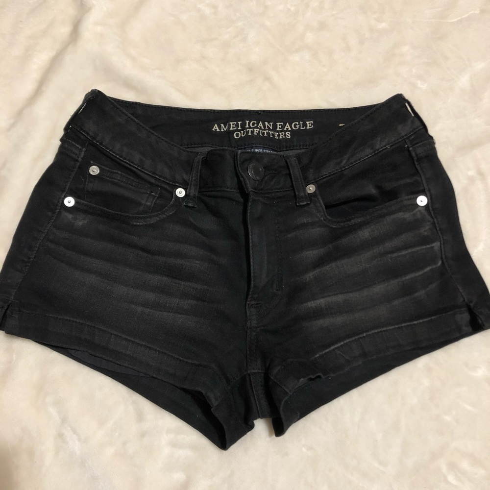 AE Super Stretch Jean Shorts